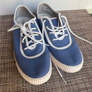 TOM’S Blue Canvas Sneakers for Women